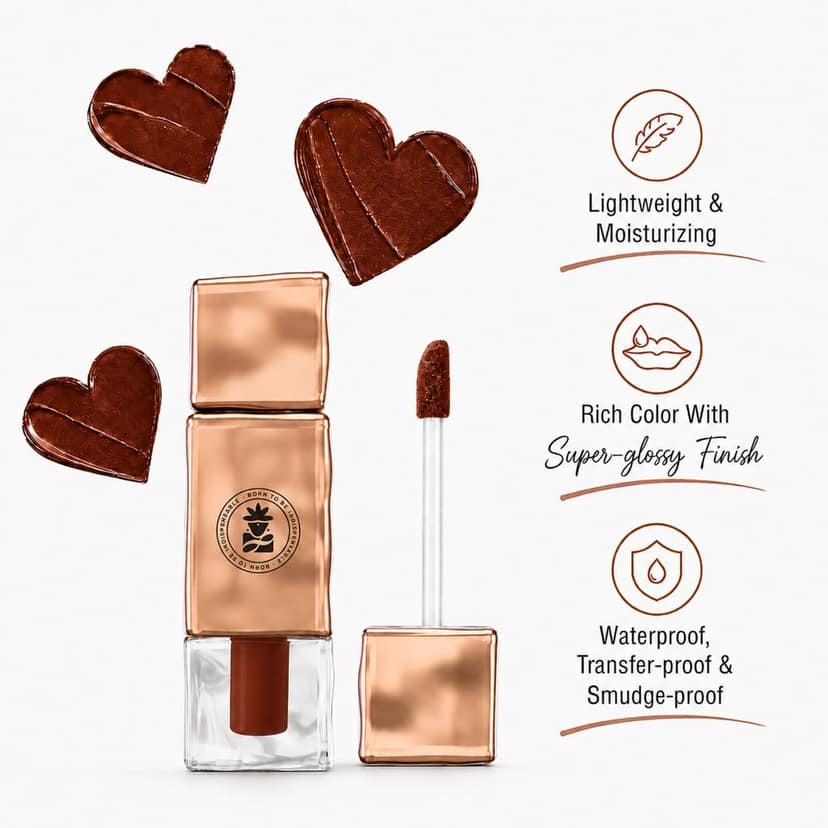 BOBI Velvet Matte Liquid Lipstick, Shade_12 DIVA (2.5 ml) view 3