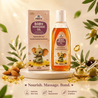 Abies Ayurvedic Baby Massage Oil Enriched with Almond and Olive Oil