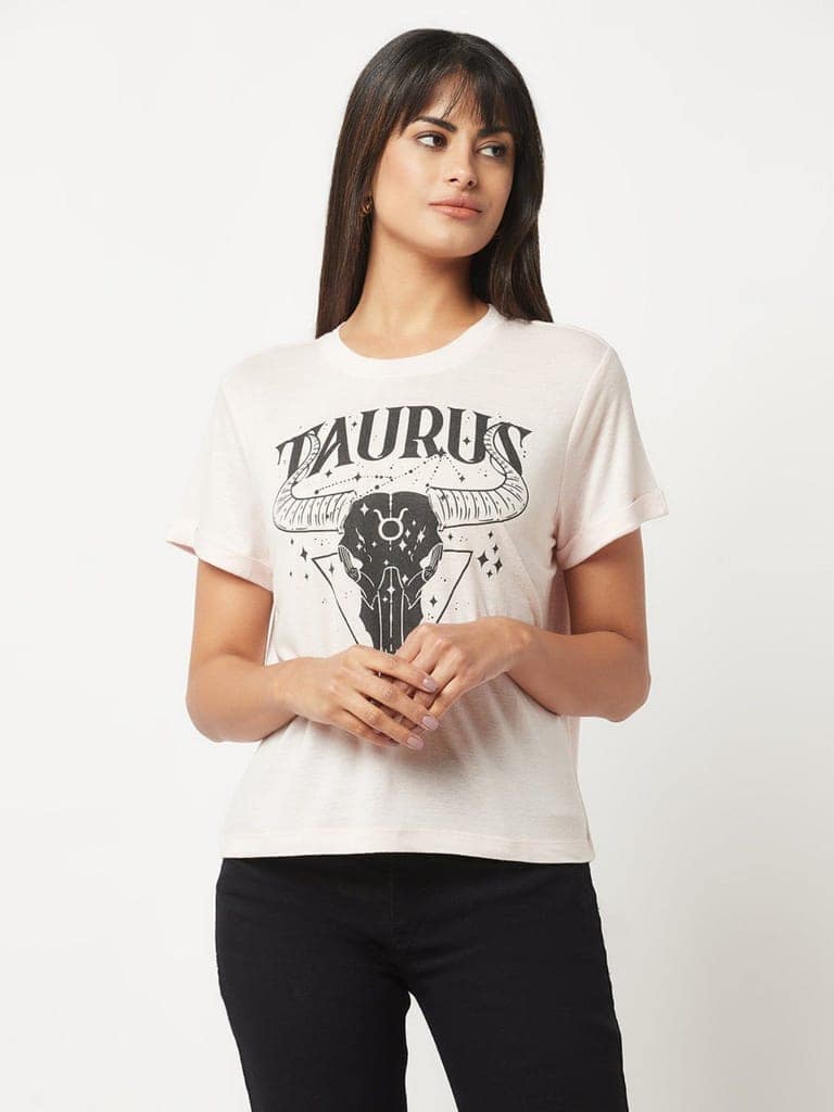 Taurus Zodiac Sign T-Shirt