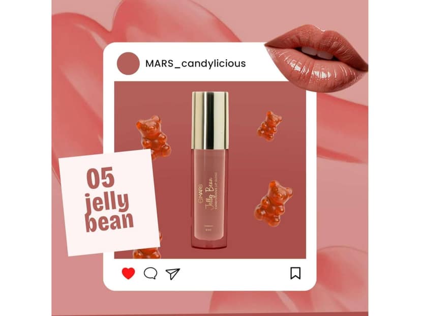 MARS Candylicious Coloured Lip Gloss - 4 ml - Jelly Bean - 05 view 3