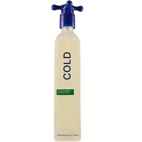 United Colors of Benetton Cold Eau de Toilette 100ml – Refreshing & Invigorating Fragrance for Men and Women view 3