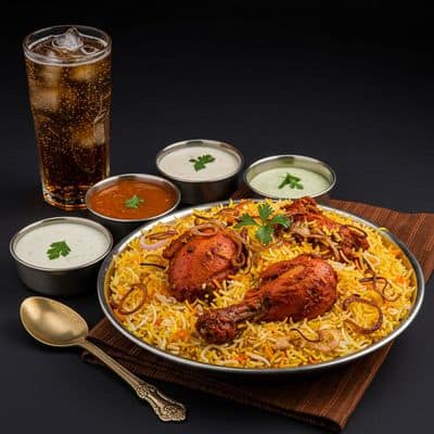 Special Chicken Boneless Biryani Combo