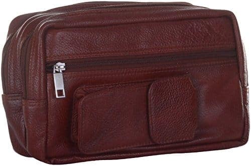 Leather Tan Bag 1220 view 2