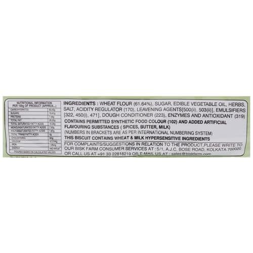 Bisk Farm Top Herbs Biscuits, 200 gm view 2