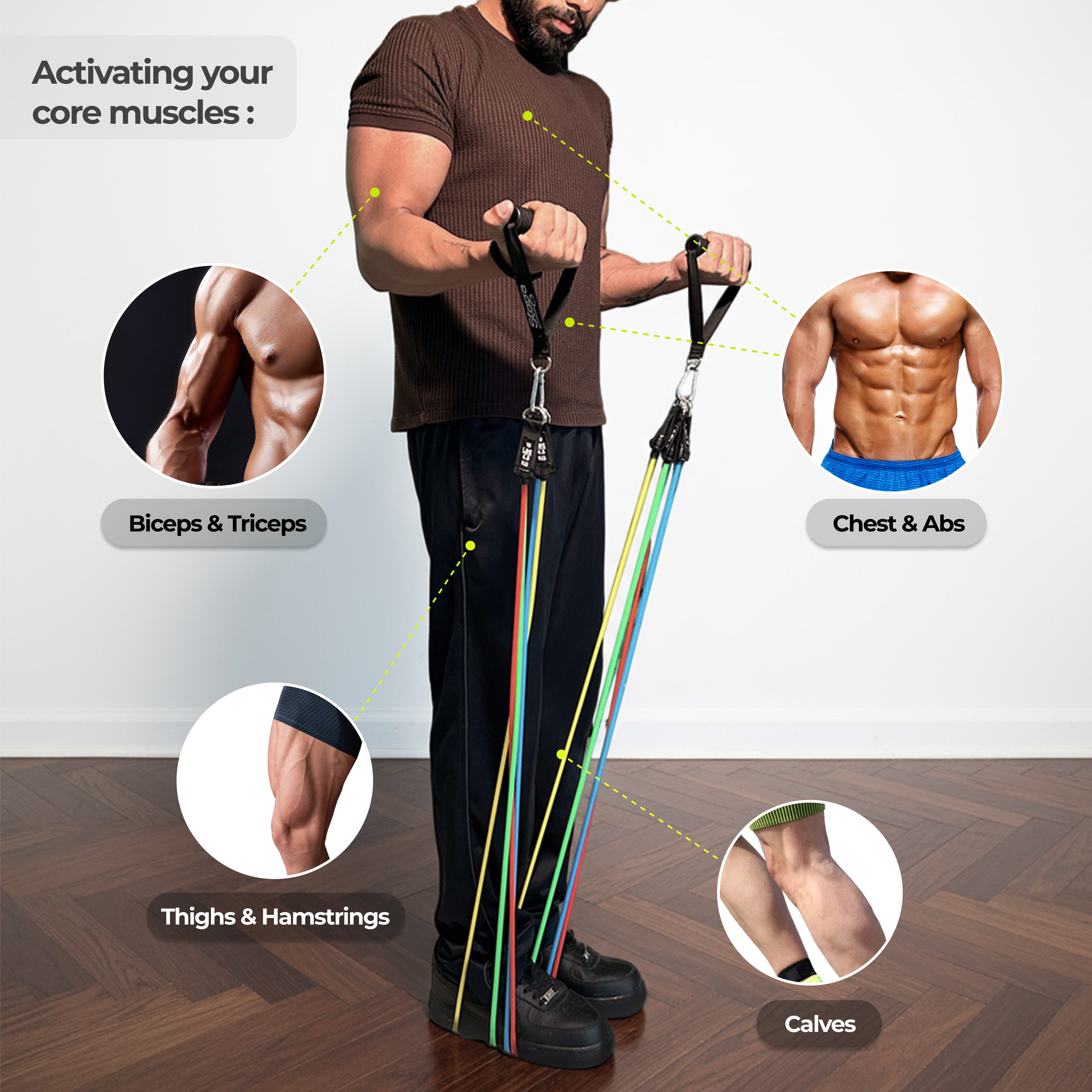 Stoga 11 in 1 Resistance Training Kit