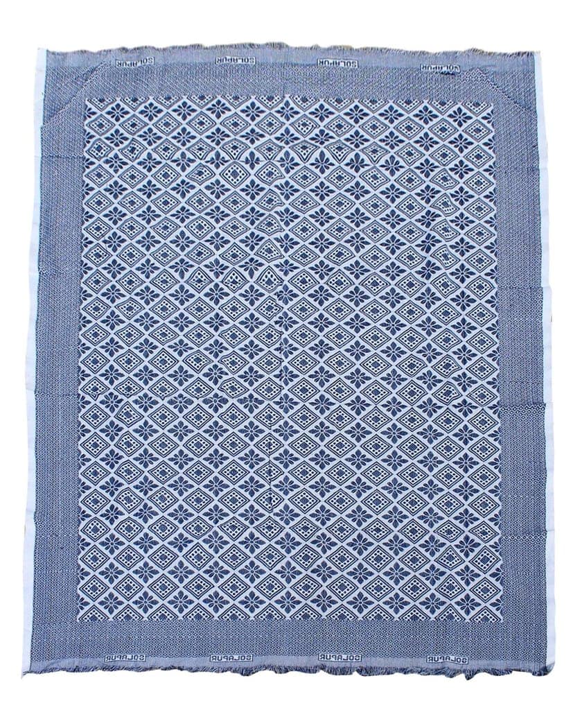 Mandhania Delux Quality Solapur Chaddar 100% Cotton Dailyuse Single Bed Blanket Pack of 5 view 2