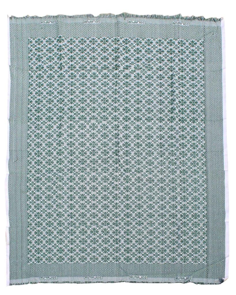 Mandhania Delux Quality Solapur Chaddar 100% Cotton Dailyuse Single Bed Blanket Pack of 5 view 3