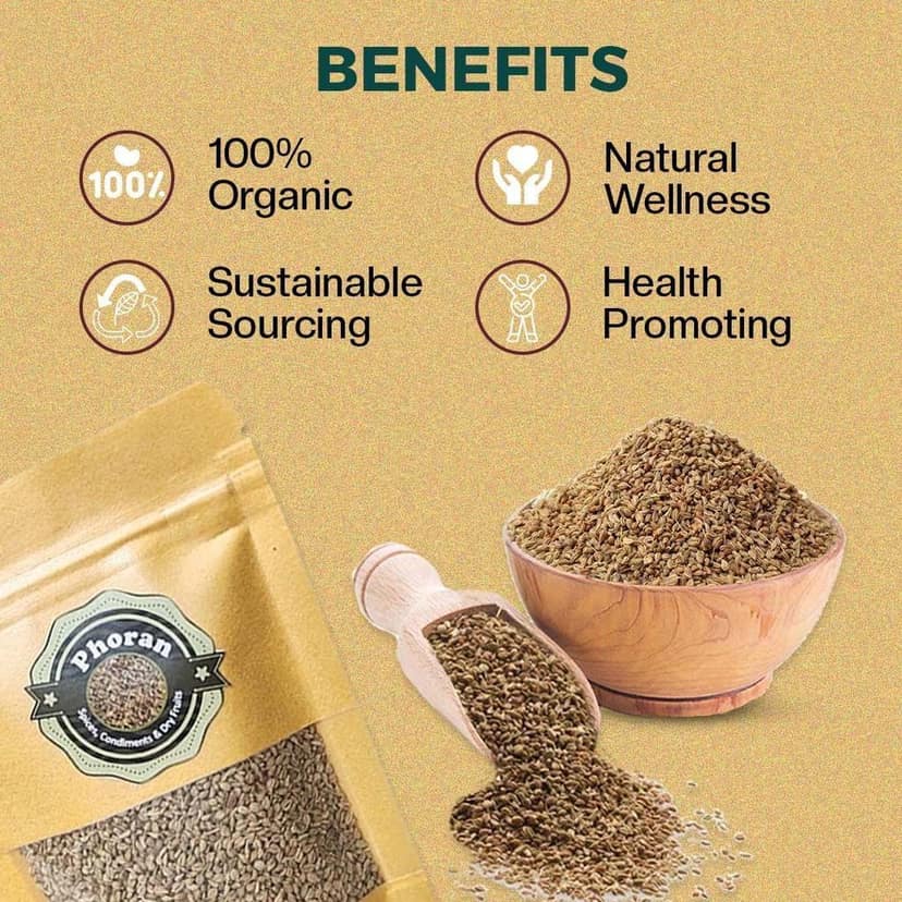 Phoran 50 gm Ajwain l Carom Seed | Premium Ajwain l Owa view 3
