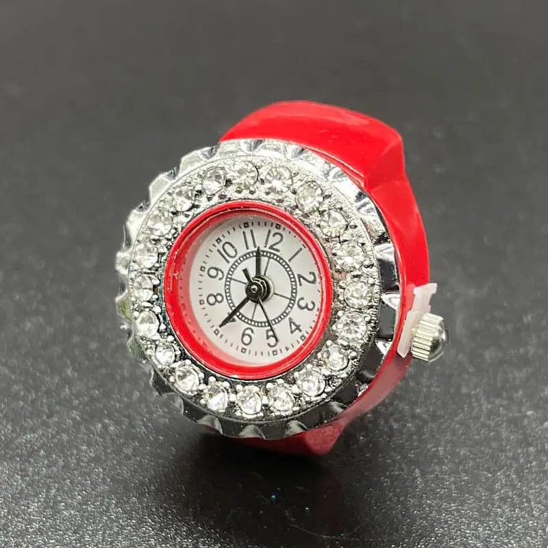 YAKH Colorful round ring watch