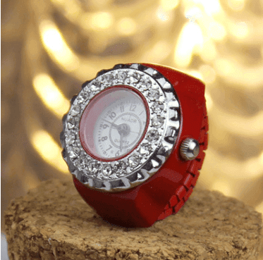 YAKH Colorful round ring watch view 3