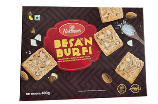 Haldiram's Veg Besan Burfi - 400 Gm