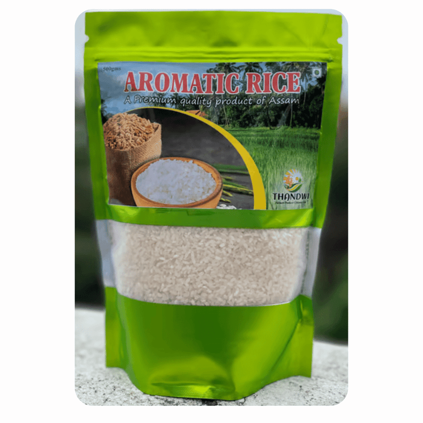 Black Rice + Aromatic Rice Variety: JWSA (Joha Rice) - 1 KG view 4