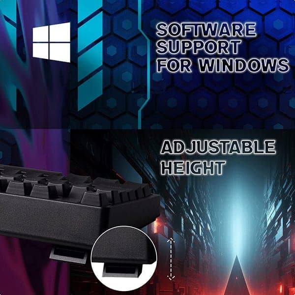 Cosmic Byte Trinity Optical Swappable Switch Keyboard view 3