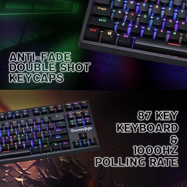 Cosmic Byte Trinity Optical Swappable Switch Keyboard view 4