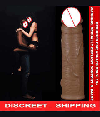 9 inch Double Hole Jumbo Penis Sleeve With 2 Inch Length