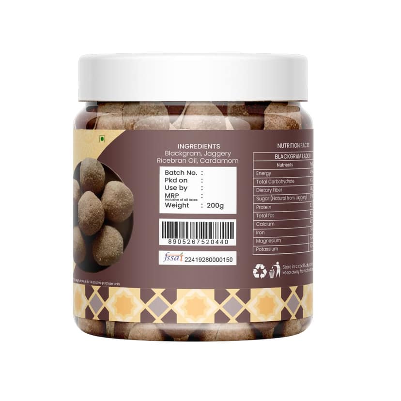 Khamis Millet Laddu Combo Offer – Black Gram (Ulunthu), Multi Millet (Navathaniyam) & Ragi (Finger MIllet) – 3-in-1 High Protein & Fiber Sweets – Jaggery Based – No Refined Sugar – 100% Natural –Khamis Healthy Foods--600g (pack of 4) view 4