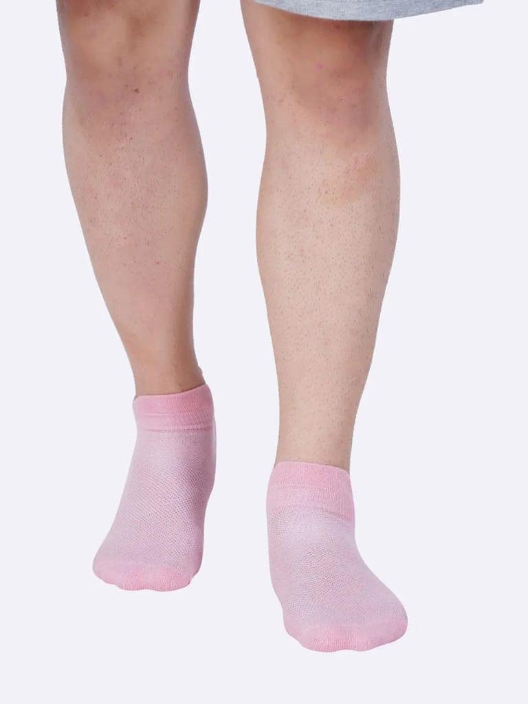 Sneaker Socks for Men and Women - Light Pink view 2