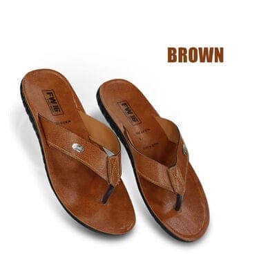 Pack of 2 Men's Leatherite Sandals + Free Sports Watch And Sunglasses (ET55) view 4
