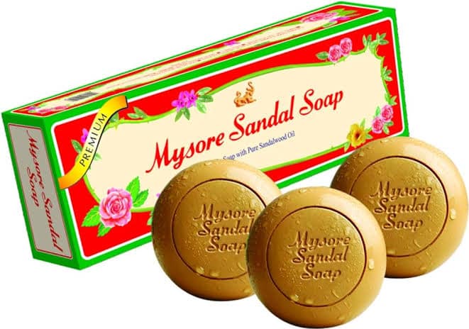 Mysore sandal soap set
