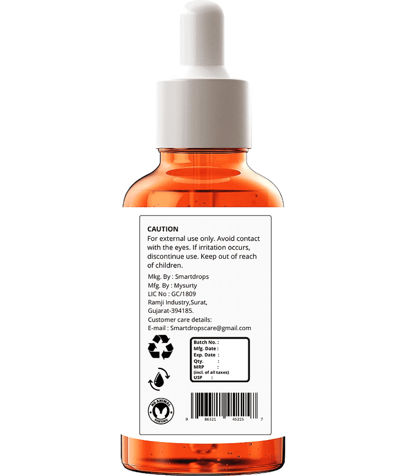 Smartdrops Face Serum Salicylic Acid Revitalising For Sensitive Skin ( Pack of 1 ) view 2
