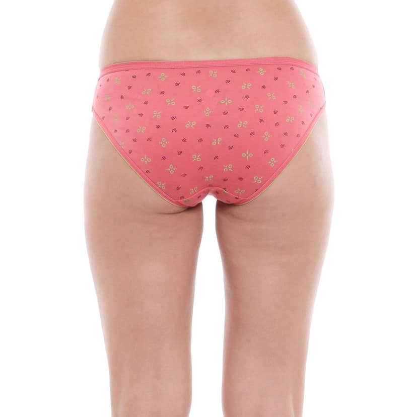 Bodycare women's combed cotton assorted Bikini Panty Pack of 3 ( 500D ) view 5