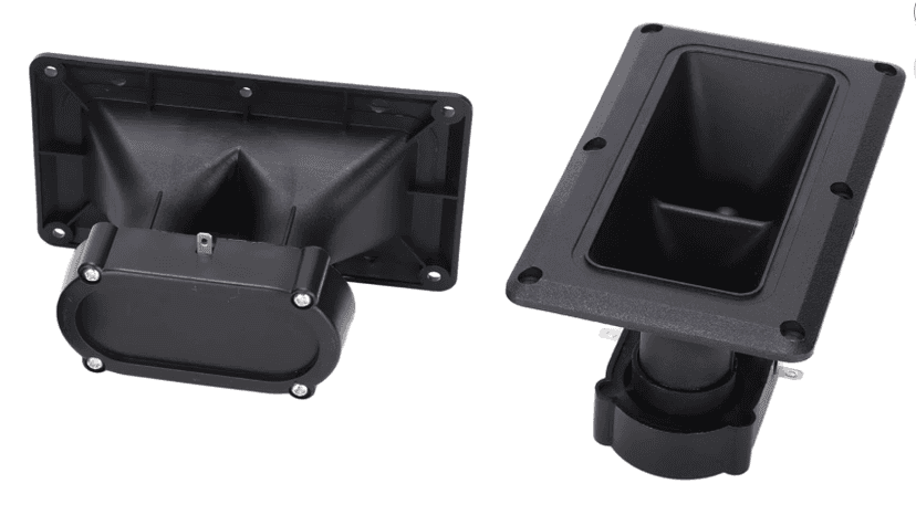 300W Horn Tweeter Speaker Pair – High Power Black Audio Tweeters for DJ, PA Systems, Car Audio & Home Theatre, Heavy Duty Sound System Speakers for Enhanced Audio Performance view 3