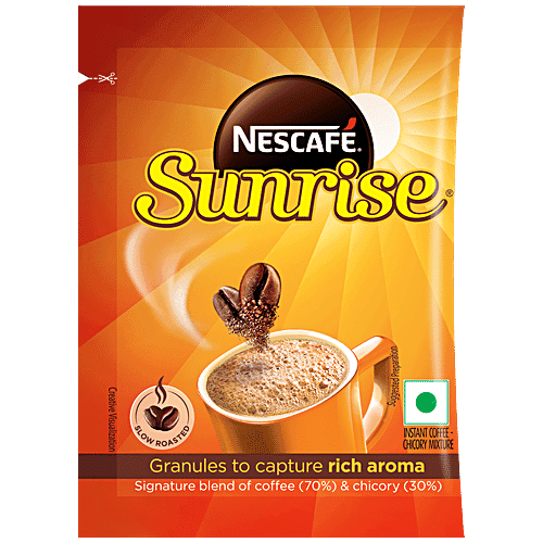 Nescafe Sunrise Instant Coffee, 5.5 g Pouch