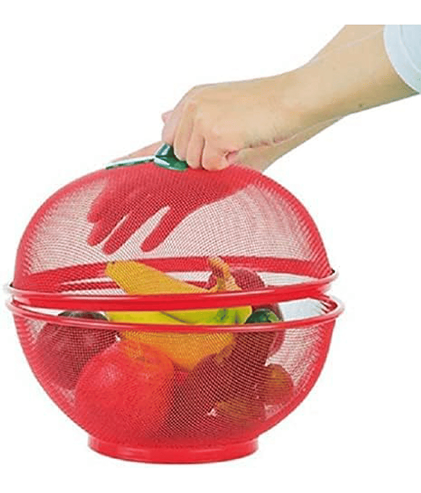 Universal Steel Red Food Container ( Set of 1 )