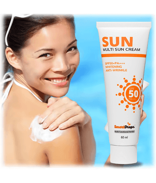 Smartdrops SPF 50 Tan Removal Cream For All Skin Type ( Pack of 1 )