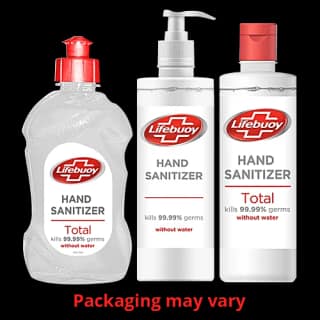 Lifebuoy Hand Sanitizer Gel, Kills 99.9% Bacteria & Viruses, 500 Ml