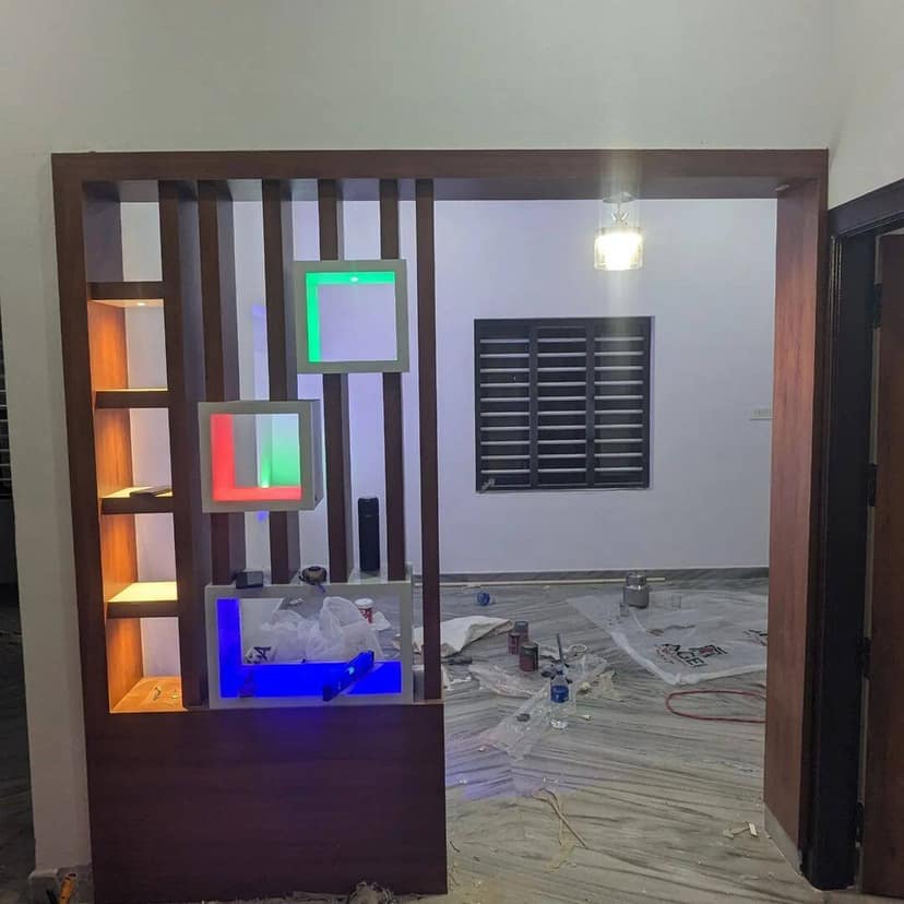 Modern Wall Partition Interiors view 2