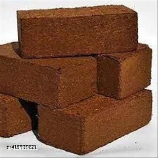 Blessy cocopeat for plants 1kg block cocopeat 100 natural eco friendly cocopeat block for home garden plants hydroponic plants kitchen terrace gardening indoor outdoor plants