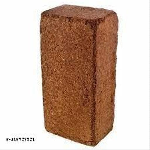 Blessy cocopeat for plants 1kg block cocopeat 100 natural eco friendly cocopeat block for home garden plants hydroponic plants kitchen terrace gardening indoor outdoor plants view 2