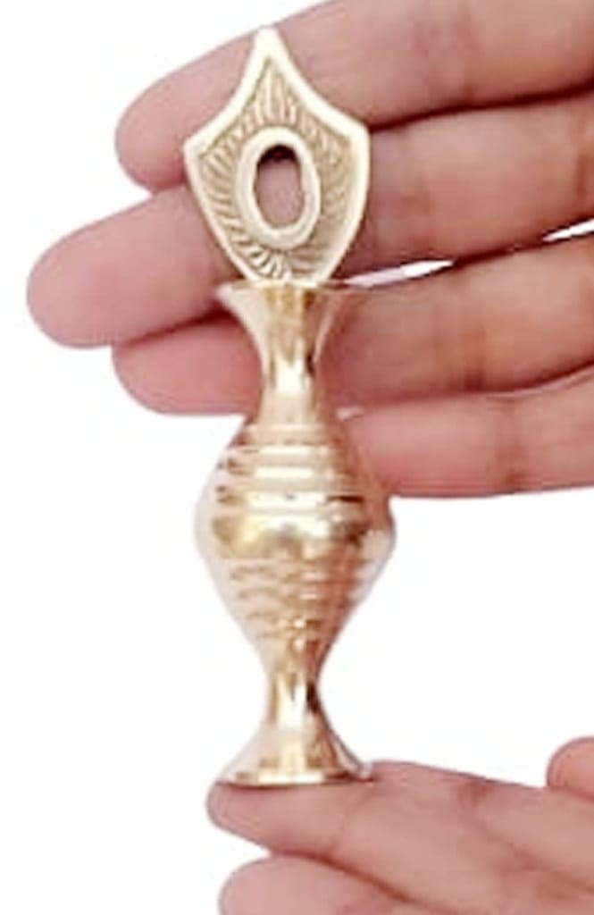 Mii Art brass surmedani with surma use in eye's muckap[size-9cm]1pes view 6
