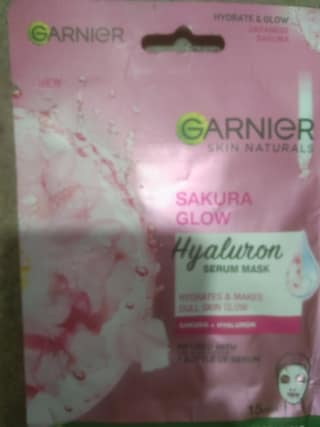 Garnier serum mask jasmine sakura