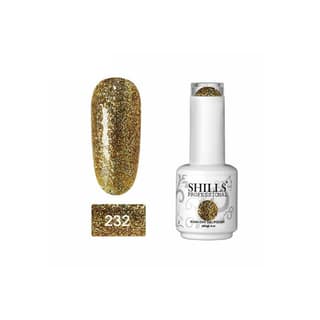 Shills Professional Uv/Led Soak Off Gel Polish (Gel Nail Polish) Glossy Finish Nail Polish Color Shade 232, 15 Ml Shills Professional Uv/Led Soak Off Gel Polish (Gel Nail Polish) Glossy Finish Nail Polish Color Shade 232, 15 Ml - UV-NAIL-POLISH-SHADE-232