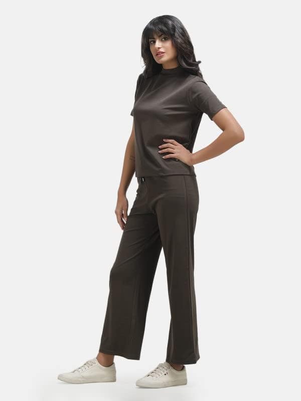 KOI Lycra Co-ord Set Emarald Green view 4