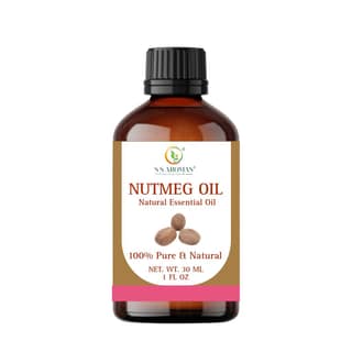 S S Aromas Nutmeg Essential Oil - 100% Pure & Natural, 30ml