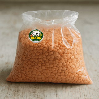 Sapna Store's masoor dal (red lentils)