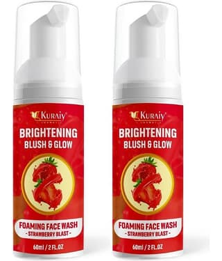KURAIY Face Wash Cream Deep Moisturizing Cream Face wash Tube pack of 2