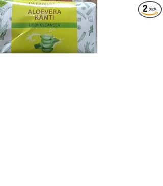 Patanjali Aloe Vera Kanti - Body Cleanser Soap, 75 g