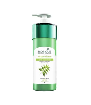 Biotique Fresh Neem Anti Dandruff Shampoo and Conditioner | Controls Dandruff | Eliminates Dryness, Flaking, and Itching | Hair Looks Fresh and Lustrous |Suitable for All Skin Types | 800ml Biotique Fresh Neem Anti Dandruff Shampoo and Conditioner | Cont
