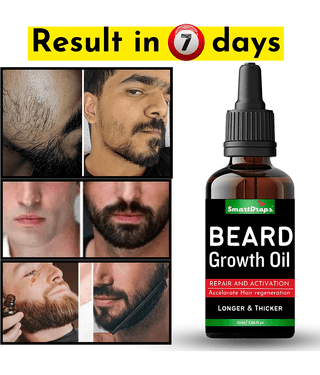 Smartdrops Jojoba Oil For a Shiny Beard Beard Oil 30 ml