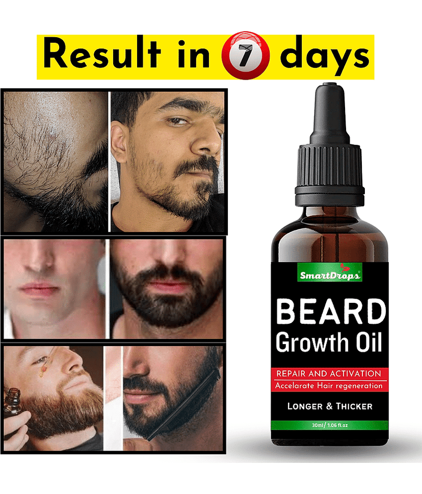 Smartdrops Jojoba Oil For a Shiny Beard Beard Oil 30 ml