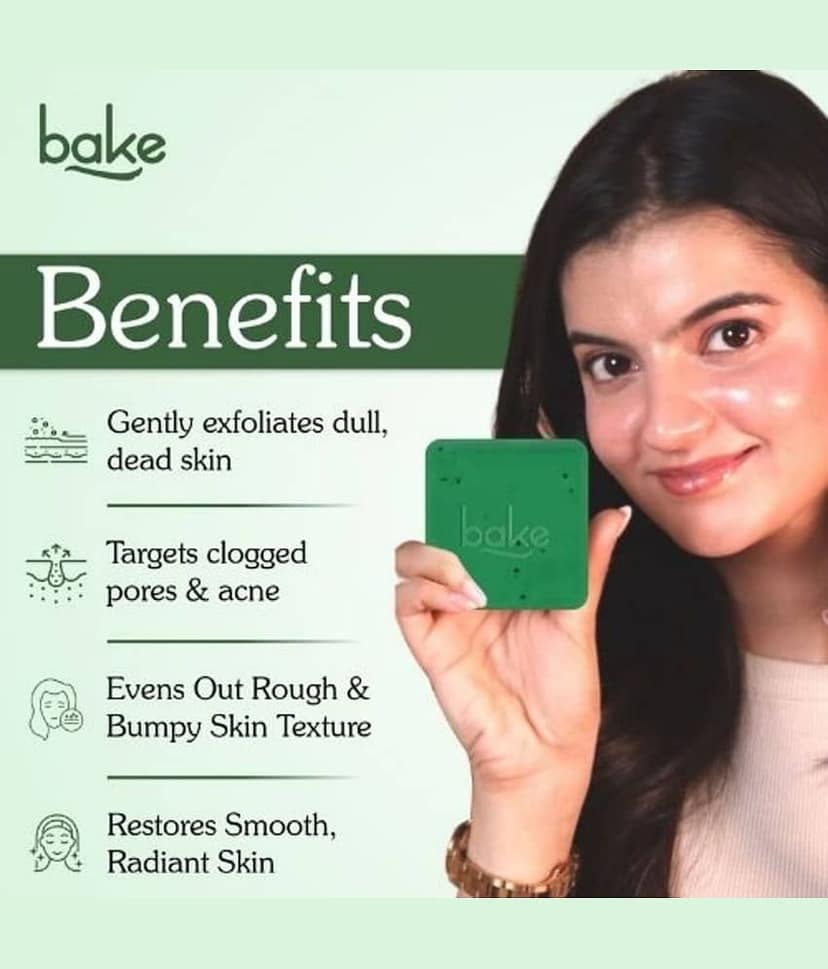 BAKE Exfoliating Soap for All Skin Type ( Pack of 3 ) view 2