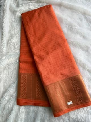 Orange Saree