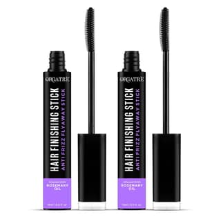 Orgatre Hair Finishing Stick For Women - Pack of 2 (15Ml Each) | Hair Wax Stick For Flyaway Hairs | Use As Hair Setting Spray For Women | Non-Greasy And Non-Sticky Hair Stick Gel Orgatre Hair Finishing Stick For Women - Pack of 2 (15Ml Each) | Hair Wax S