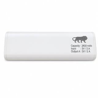 Unv 2600 Mah Power Bank (15 W, Fast Charging) (White, Lithium-Ion)B