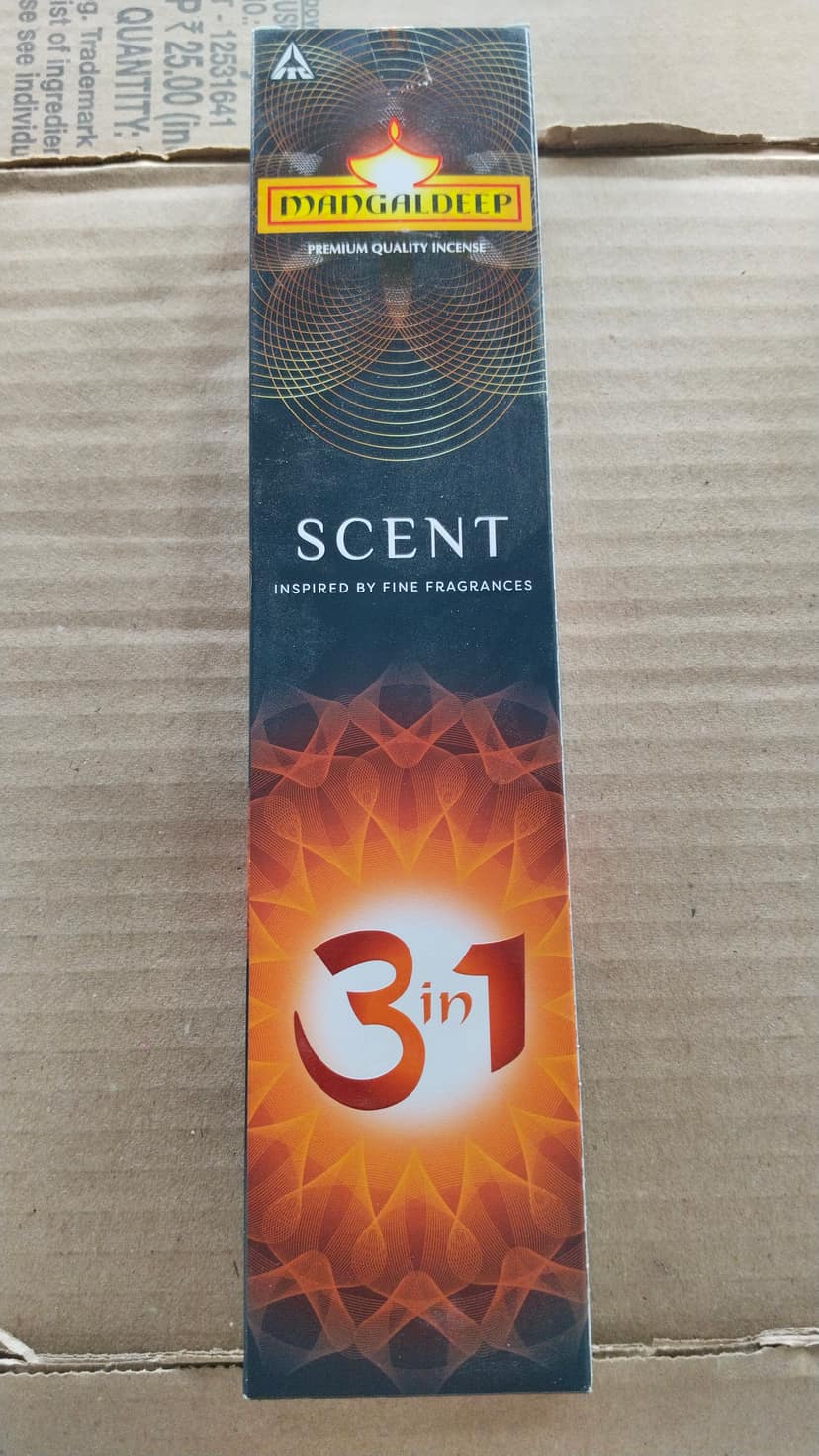 Managaldeep scent 3 in 1 scent agarbathi