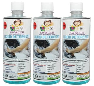 Swacch Liquid Detergent (500ml) (Pack of 3) Mogra